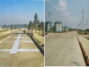 Housing, Road & Platform at Naypyitaw City