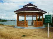 Gazebo and decking